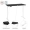 Bestar Bestar Viva 60W x 30D Electric Standing Desk in black 19867-000018 - alternate 6